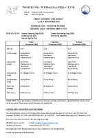 Schedule Shooting Ratings November 2024